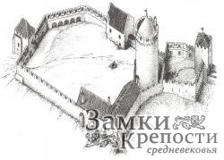 Турайдский замок в XIV в.