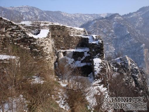 Фрагмент руин Асеновой крепости