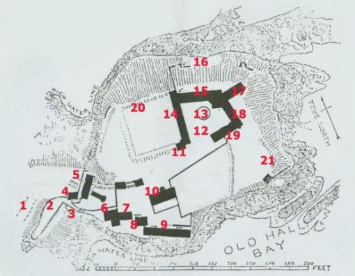 План замка Даннотар