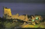 Замок Уркухарт ночью