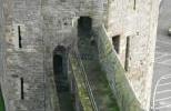 Замок Карнарвон - два уровня галерей