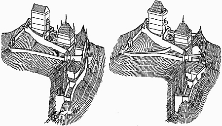 Эволюция замка Карлштейн