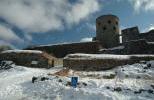 Крепость Бохус зимой