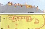 Замок Монфор - план замка