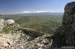 Замок Бофор - Вид на гору Ливан