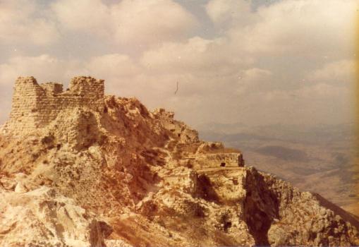 Замок Бофор на фото 1982 г.