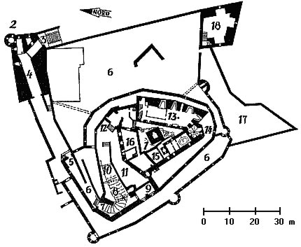 План замка Марксбург